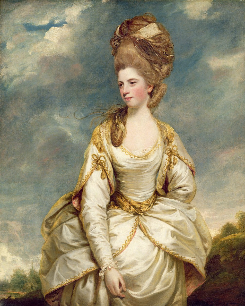 Panna Sarah Campbell, 1777-78 autorstwa Joshua Reynolds