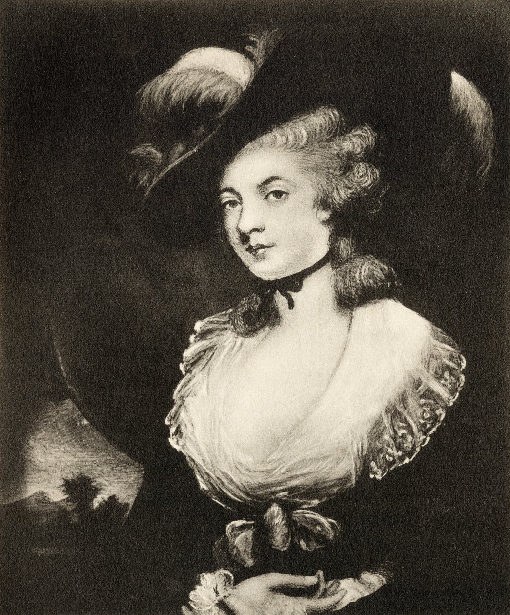 Pani Mary Robinson autorstwa Joshua Reynolds