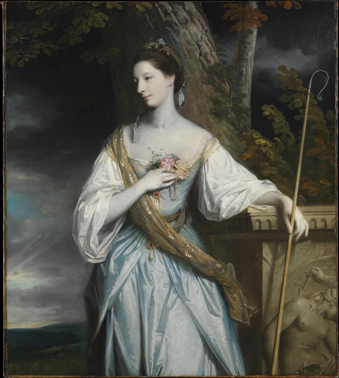 Portret Anne Dashwood (1743-1830), późniejszej hrabiny Galloway autorstwa Joshua Reynolds