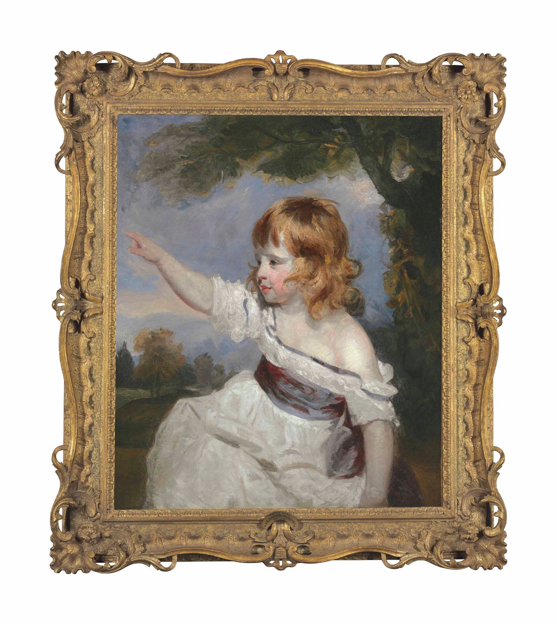 Portret mistrza zająca, czyli niemowlęctwa autorstwa Joshua Reynolds