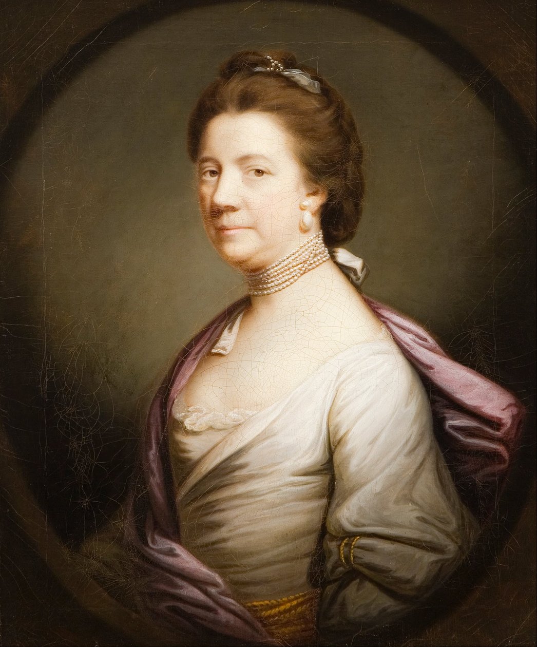 Portret damy w bieli autorstwa Joshua Reynolds