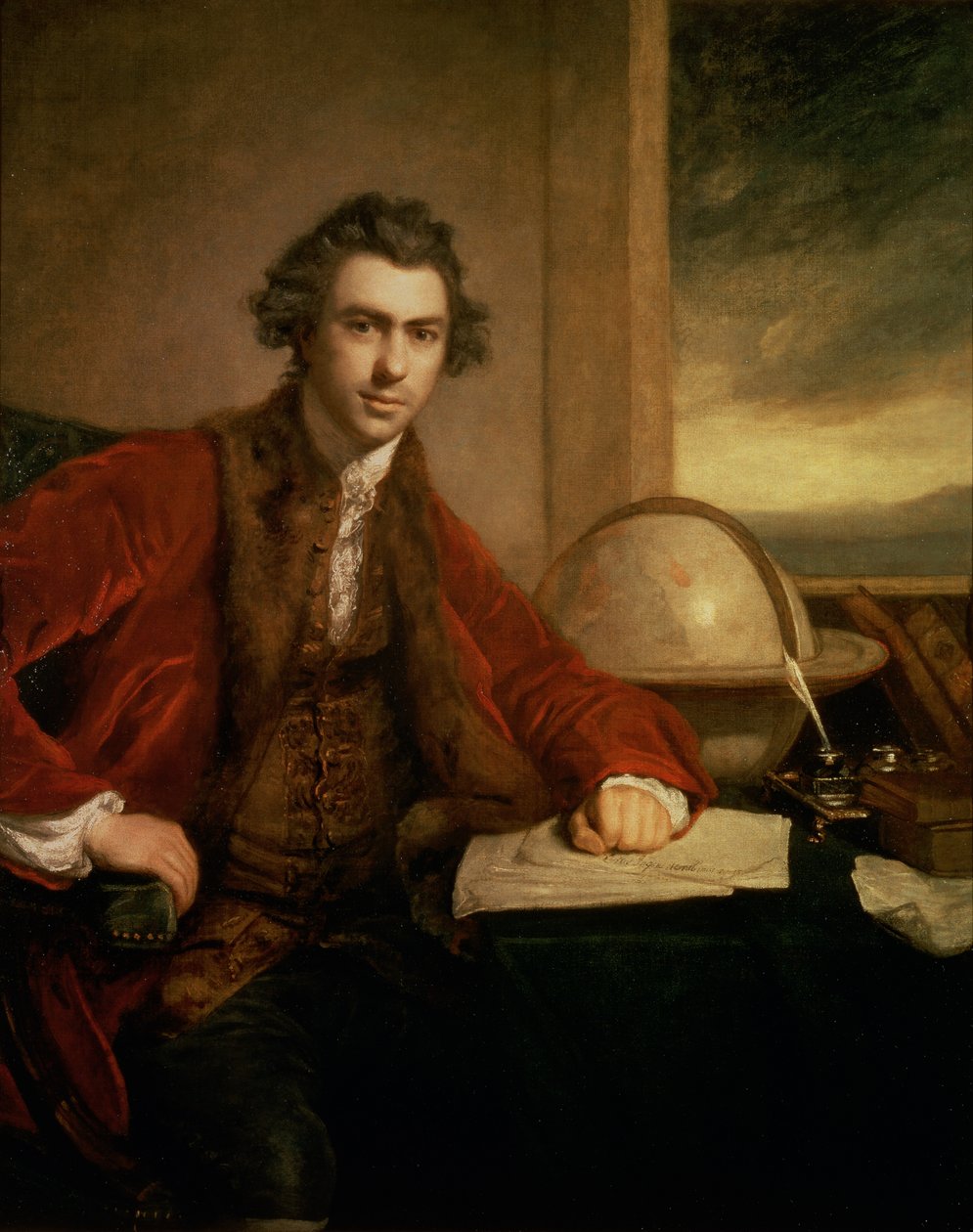 Sir Joseph Banks (1743-1820), 1771-72 autorstwa Joshua Reynolds