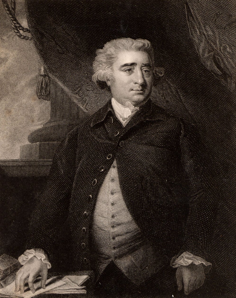 Portret Charlesa Jamesa Foxa autorstwa Joshua (after) Reynolds