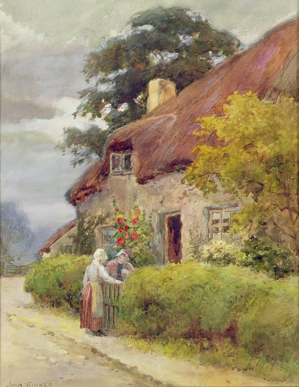 Wieczorna plotka autorstwa Joshua Fisher