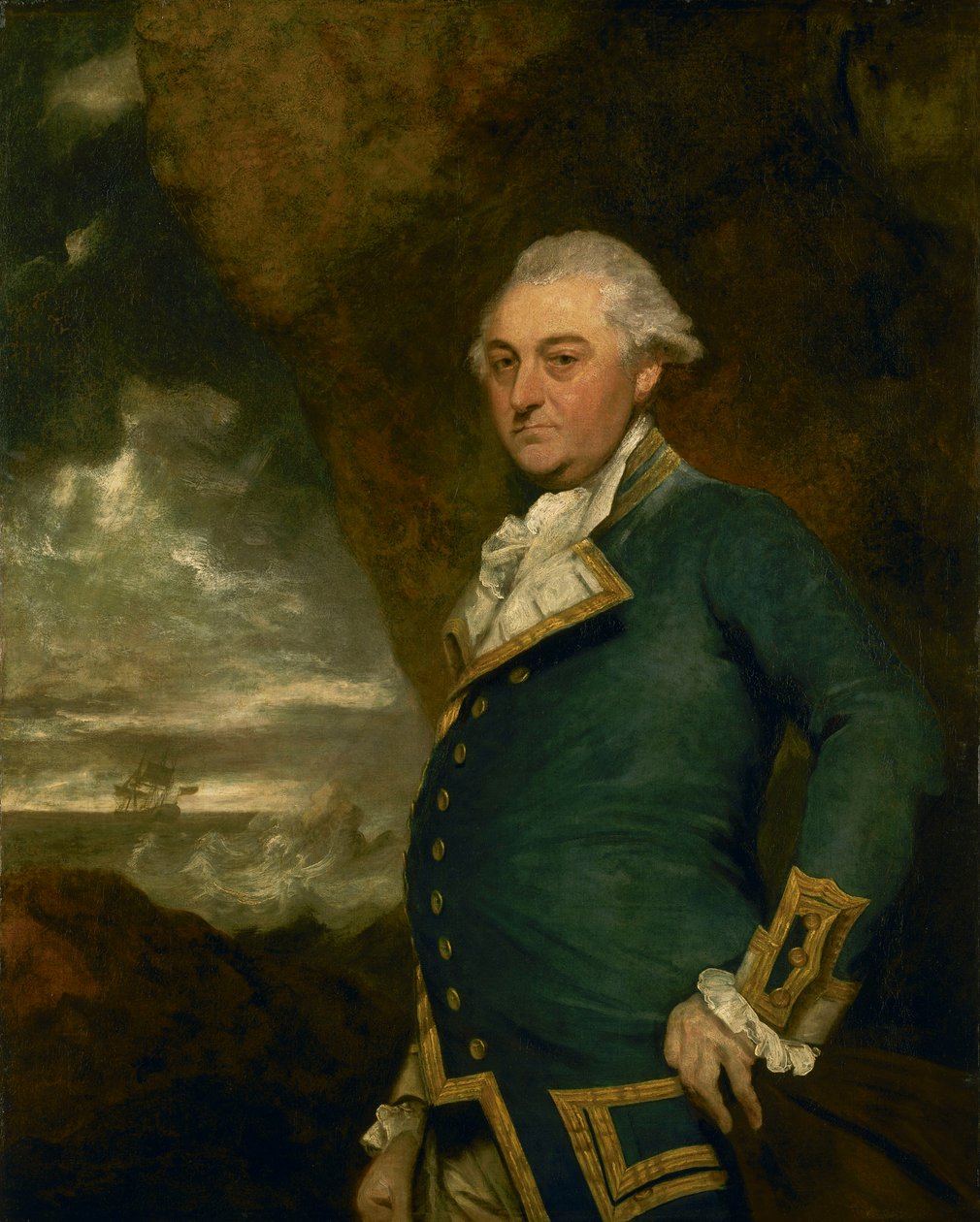 Kapitan John Gell (1740-1805) autorstwa Joshua Reynolds
