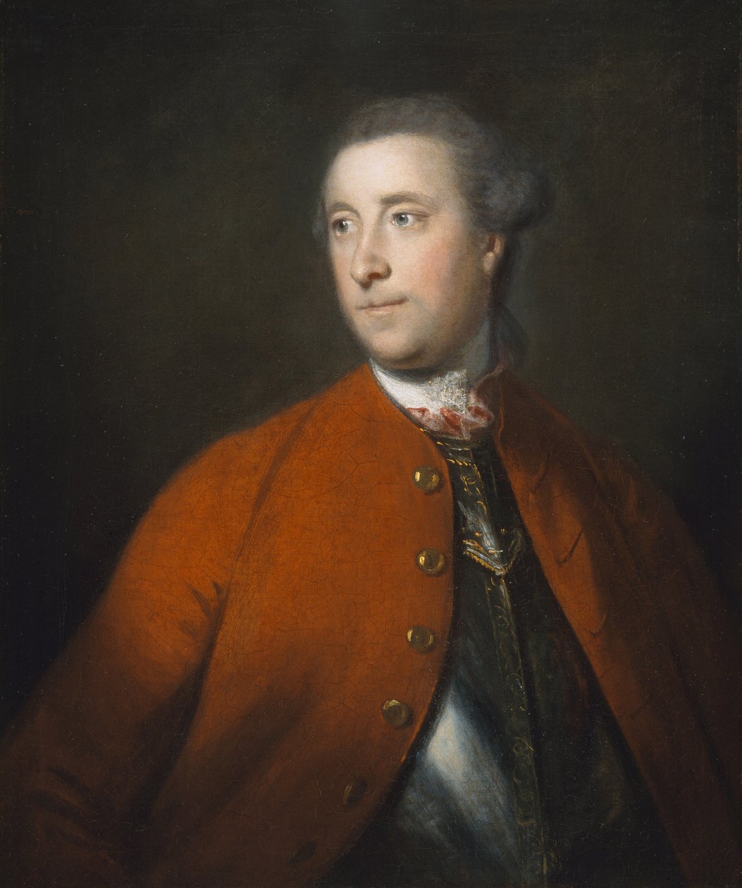 Pułkownik Honorowy John Barrington (zm. 1764) ok. 1758 r autorstwa Joshua Reynolds
