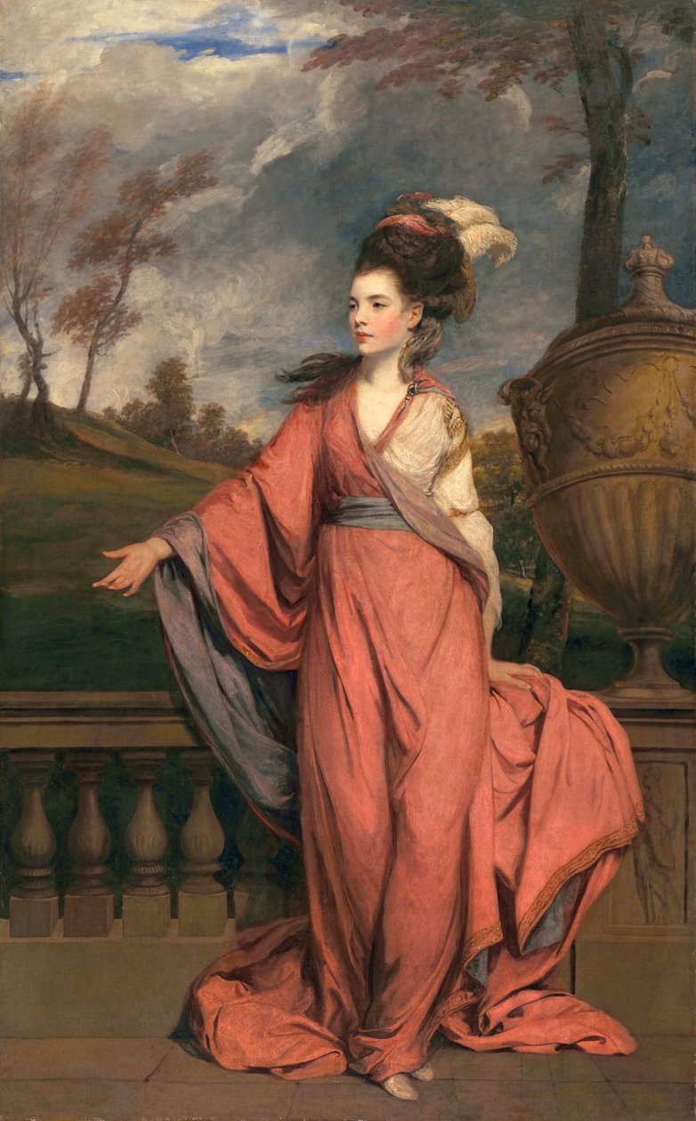 Jane Fleming, później hrabina Harrington, c.1778-79 autorstwa Joshua Reynolds
