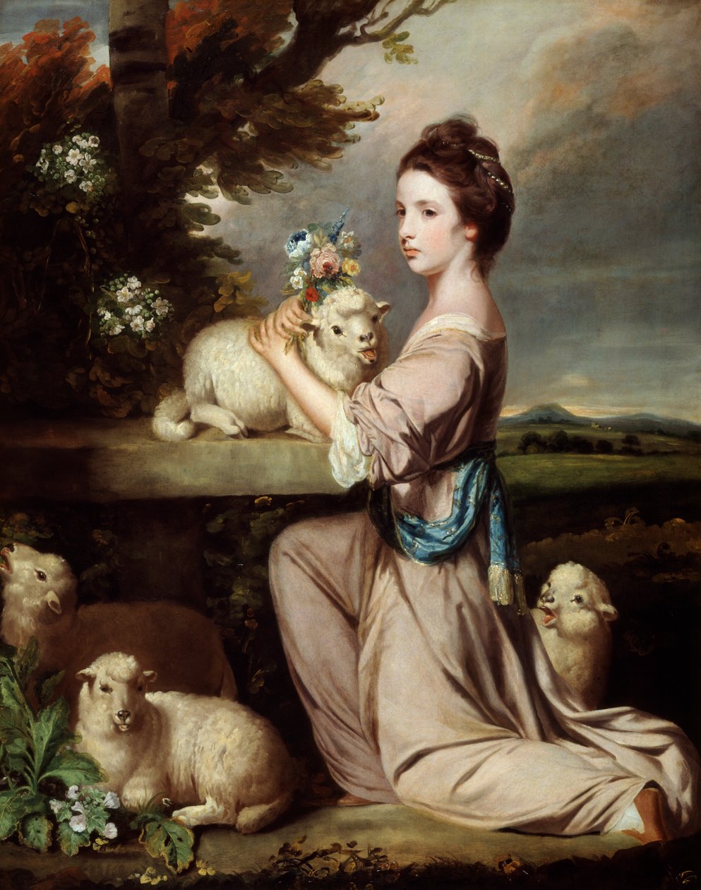 Pani Marii Leslie autorstwa Joshua Reynolds