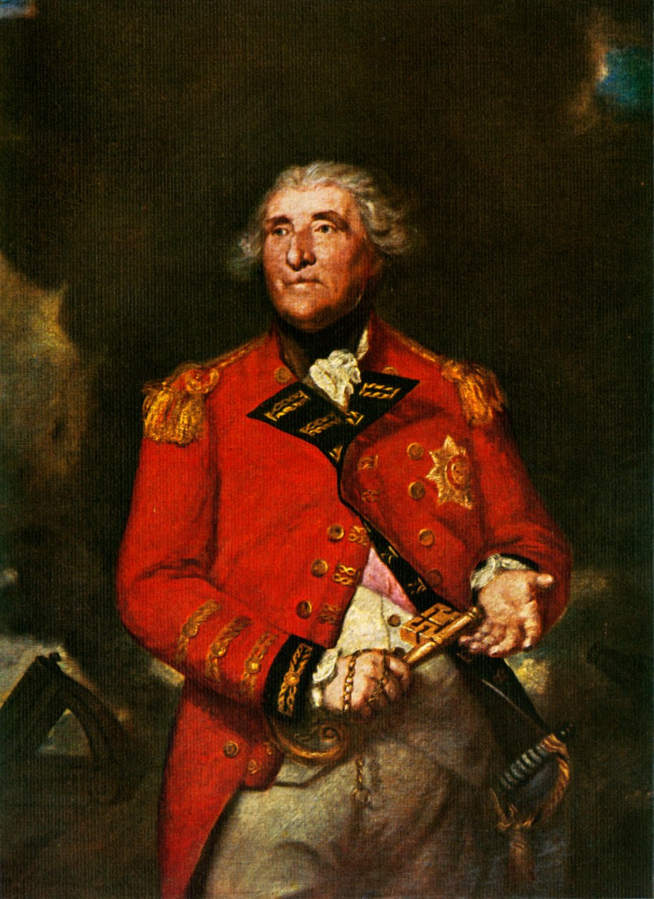 Lord Heathfield, 1787, c1912 autorstwa Joshua Reynolds
