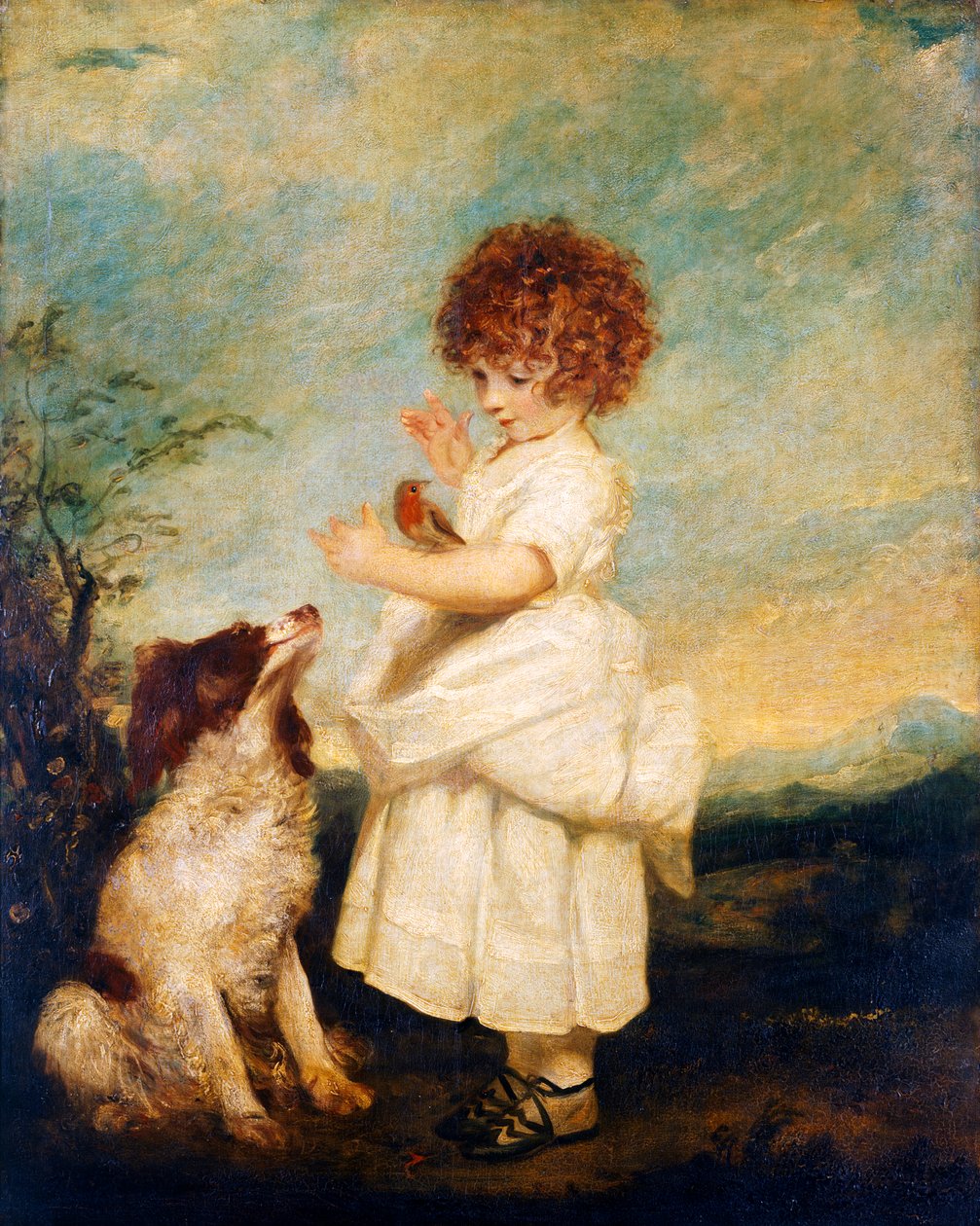 Mistrz Philip Yorke, późniejszy wicehrabia Royston autorstwa Joshua Reynolds