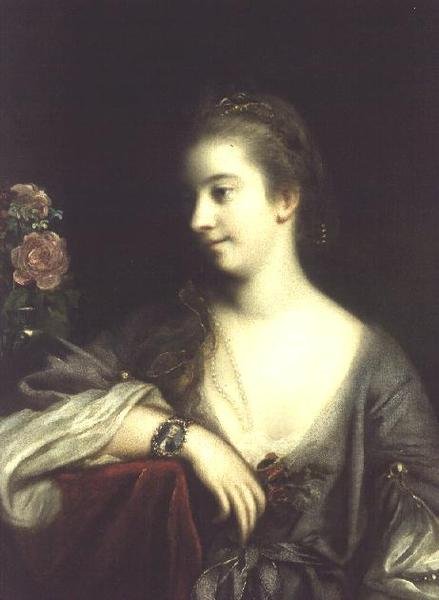 Pani Dominic Angelo, ok. 1759 (olej na płótnie) autorstwa Joshua Reynolds