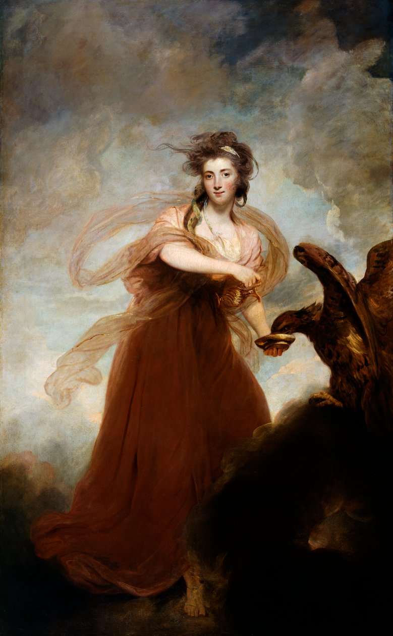 Pani Musters jako „Hebe” autorstwa Joshua Reynolds