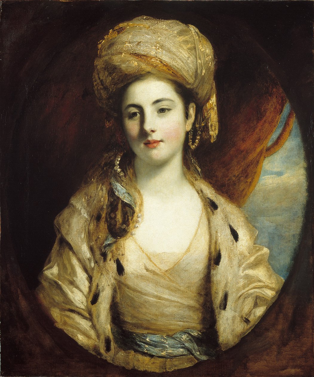Pani Richard Paul Jodrell, ok. 1775 r. autorstwa Joshua Reynolds