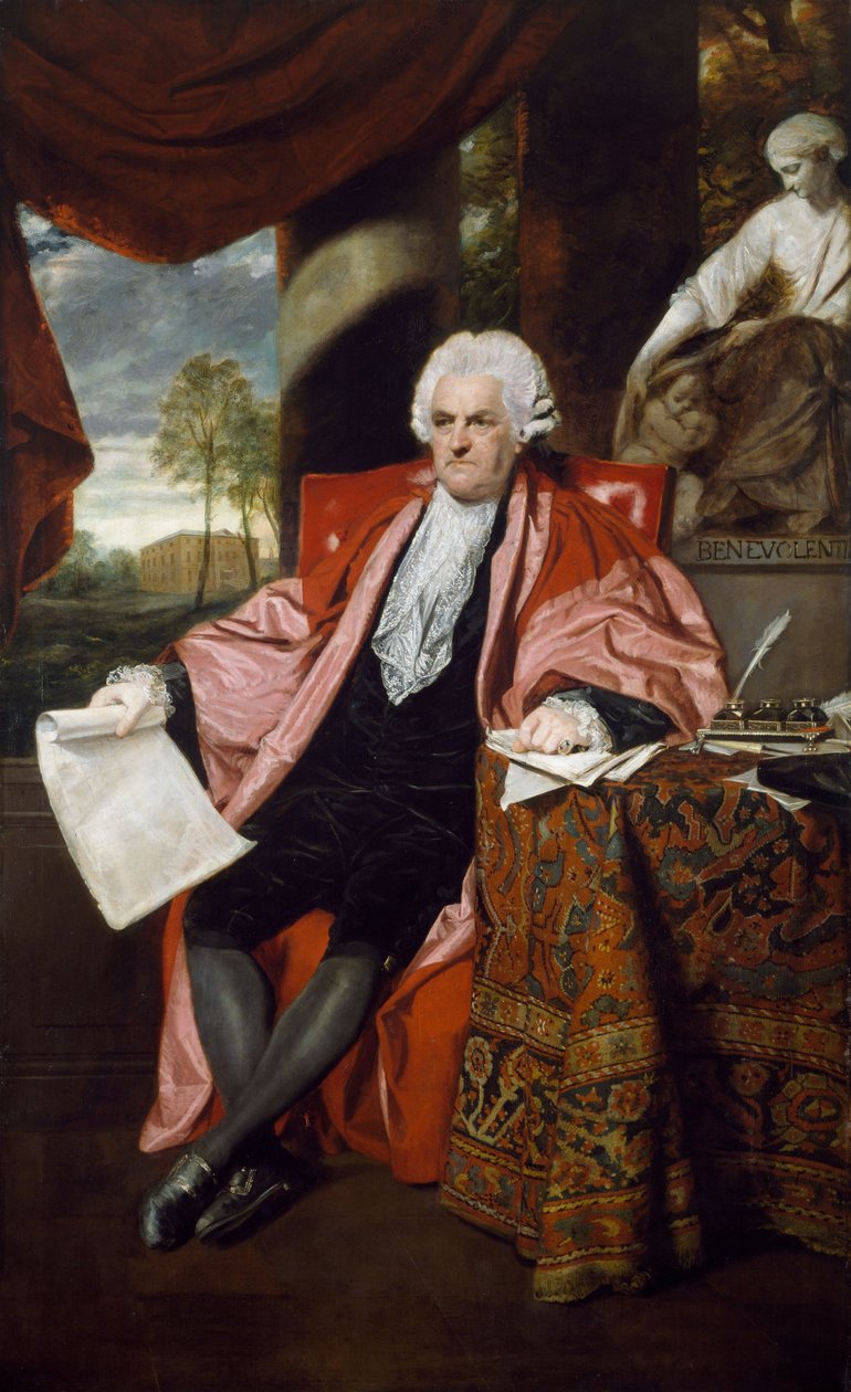 Portret dr Johna Ash autorstwa Joshua Reynolds