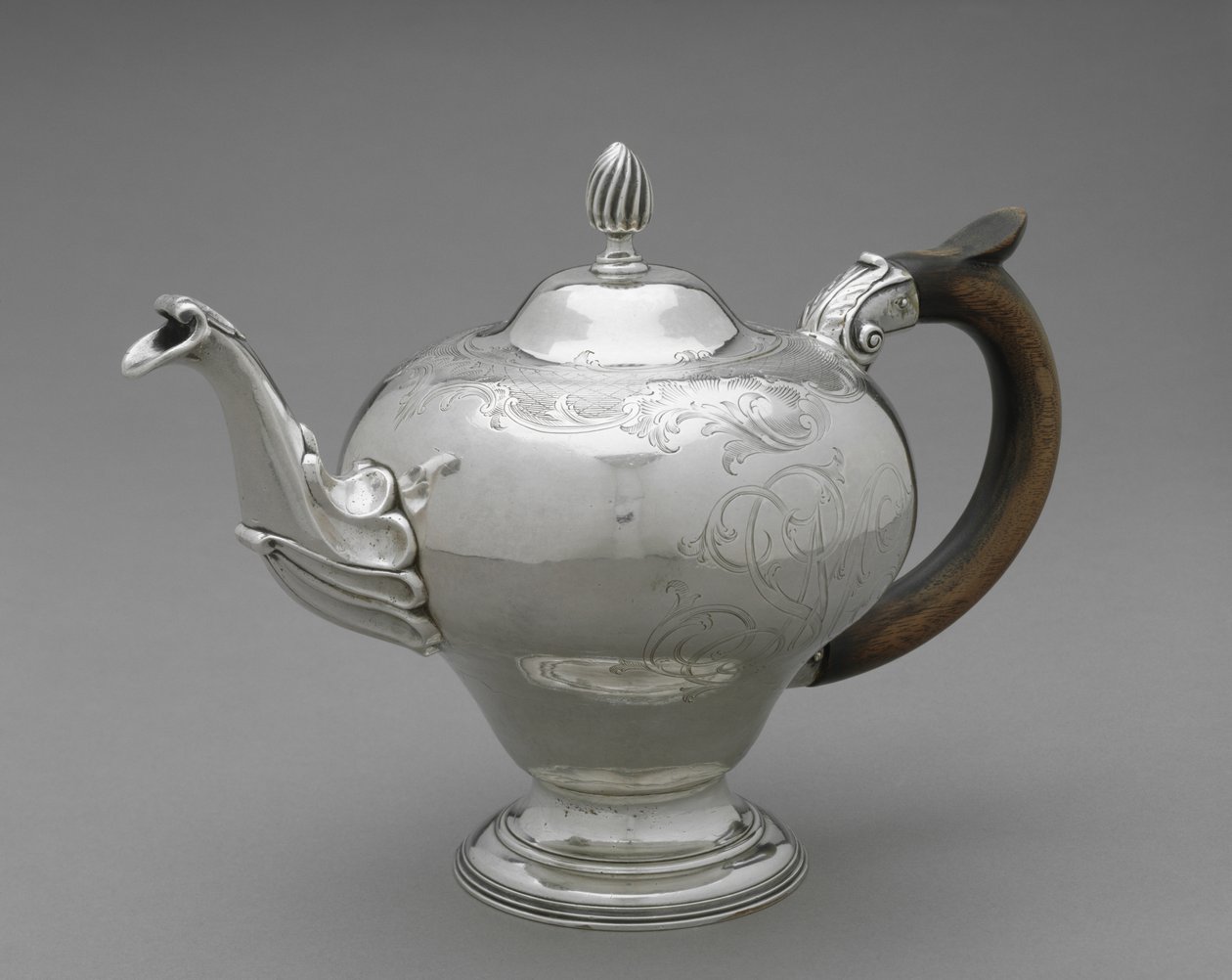 Czajnik, 1755-75 (srebrny) autorstwa Joshua Richardson