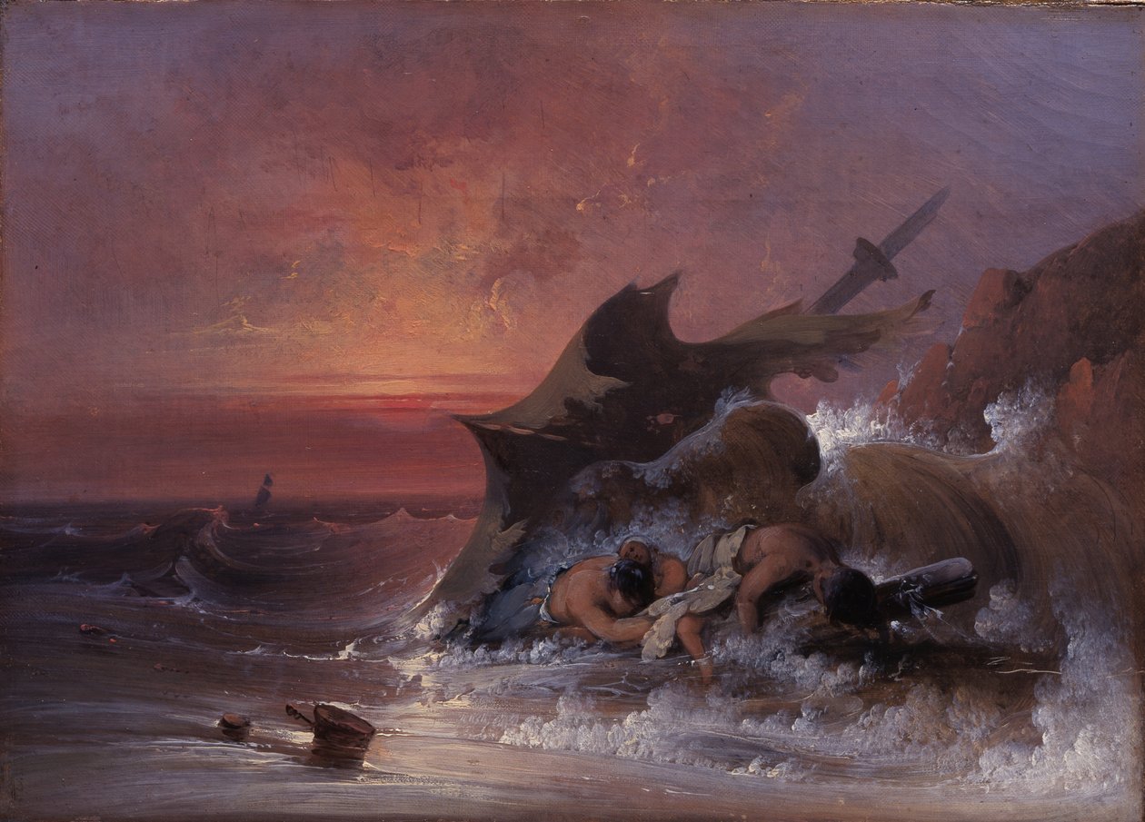 Po burzy, 1800 rok autorstwa Joshua H. Shaw