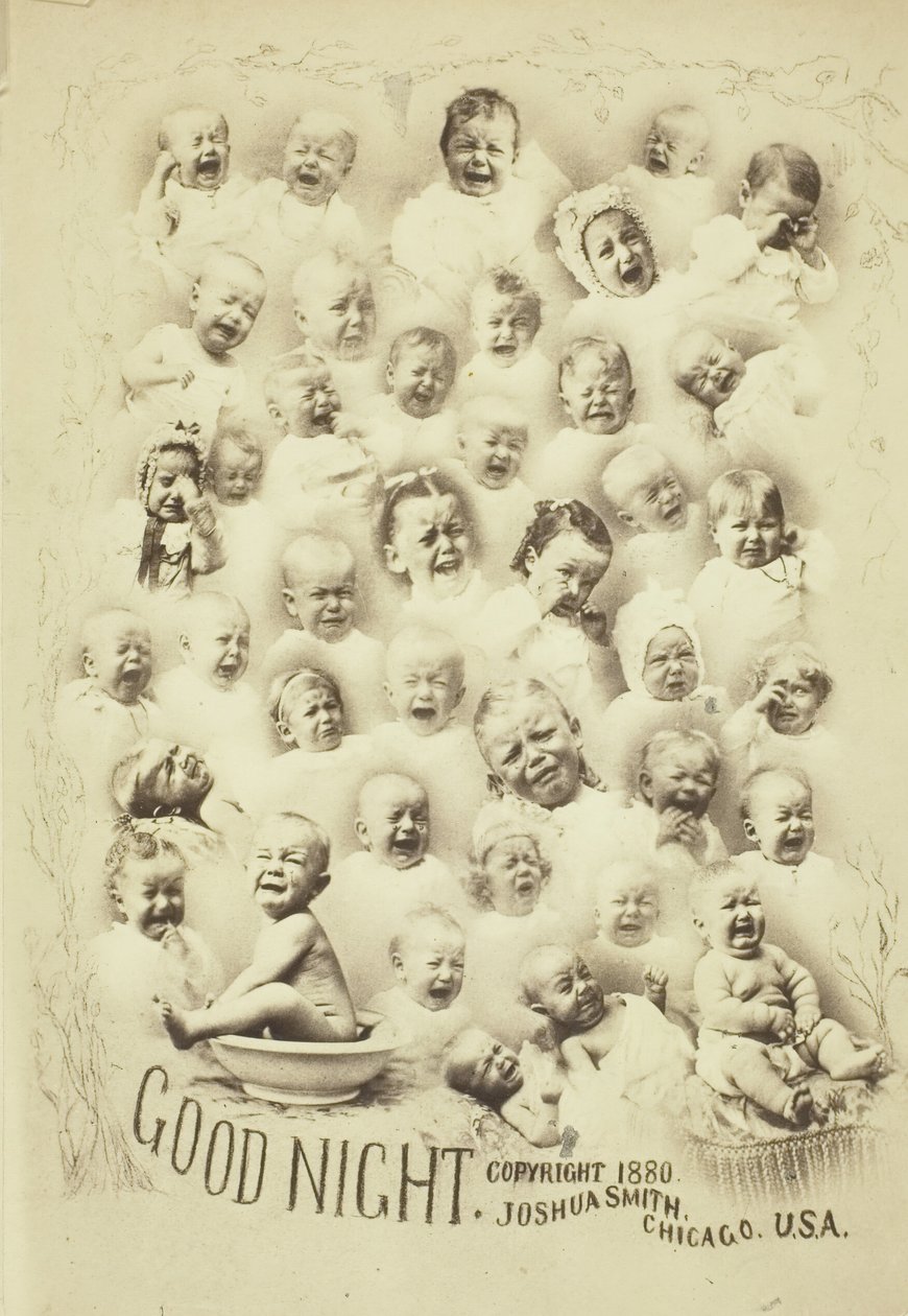 Dobranoc, ok. 1880. autorstwa Joshua Smith