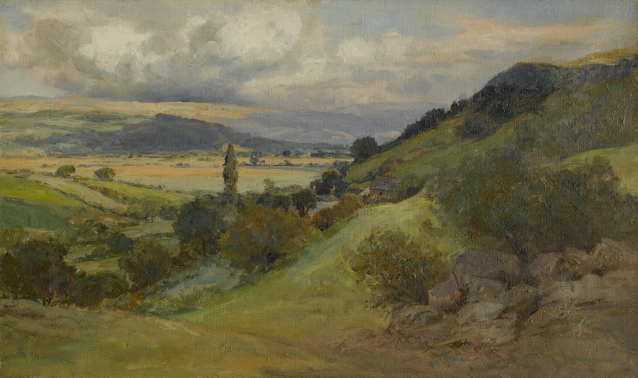Tal-y-Bach, dolina Conway, początek XX wieku autorstwa Josiah Clinton Jones