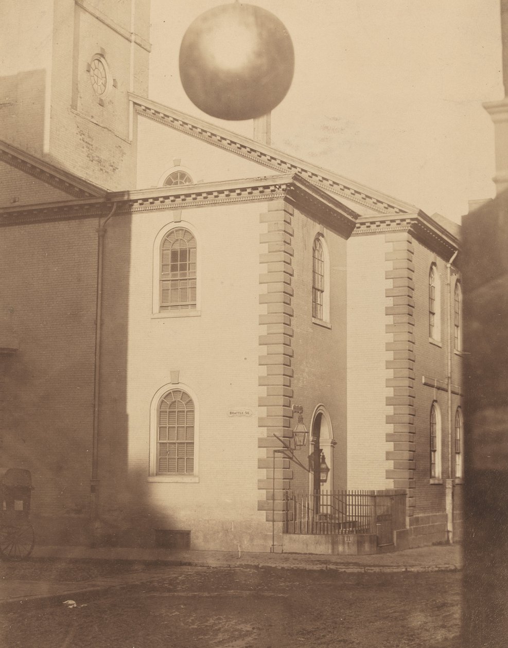 Kościół Brattle Square autorstwa Josiah Johnson Hawes