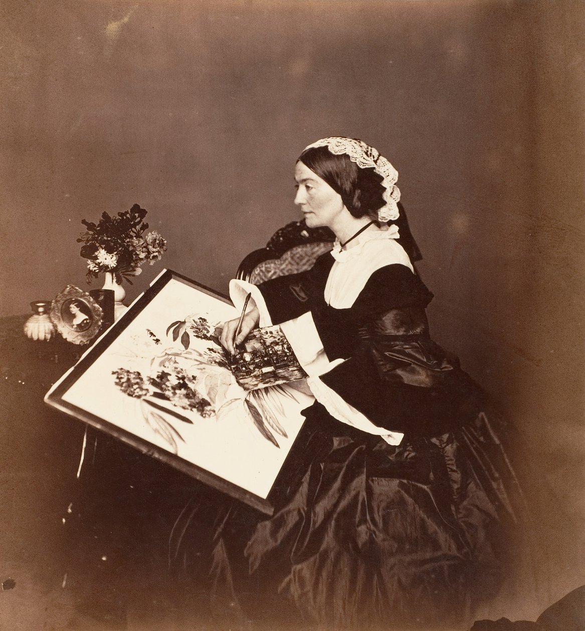 Hrabina Canning, Kalkuta, 1861. autorstwa Josiah Rowe
