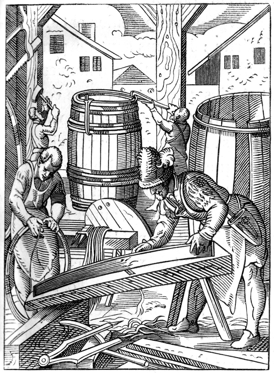 Cooper, XVI wiek 1849. autorstwa Jost Amman