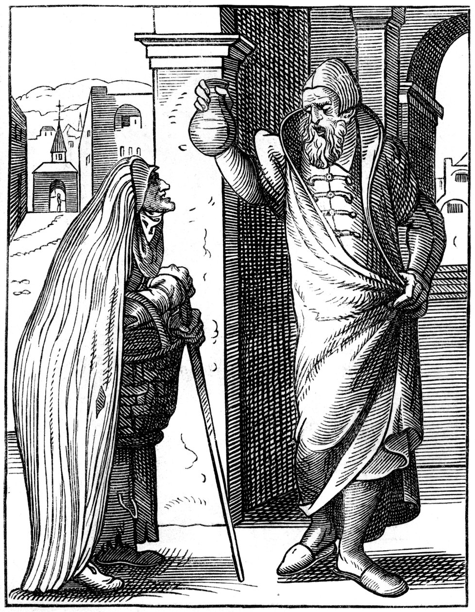 Lekarz, XVI wiek 1849. autorstwa Jost Amman