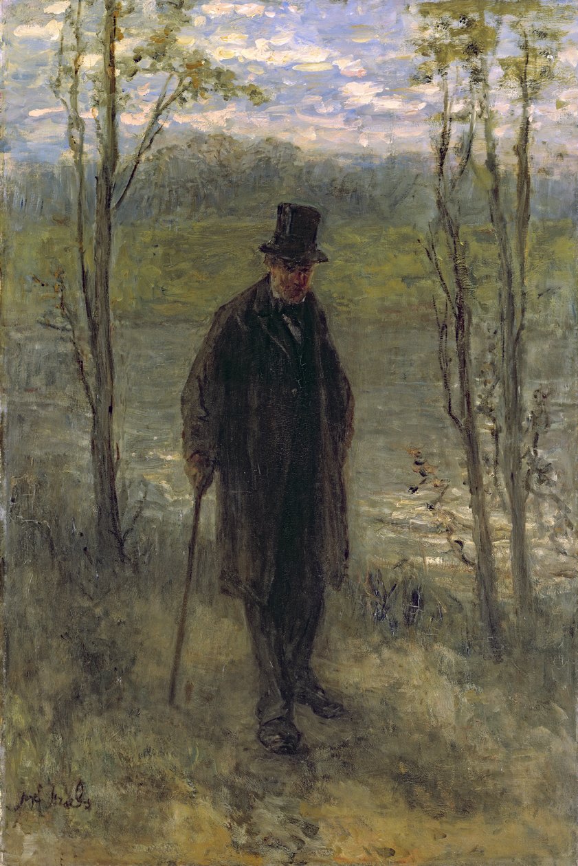 Zmierzch życia, ok. 1907 autorstwa Jozef Israëls