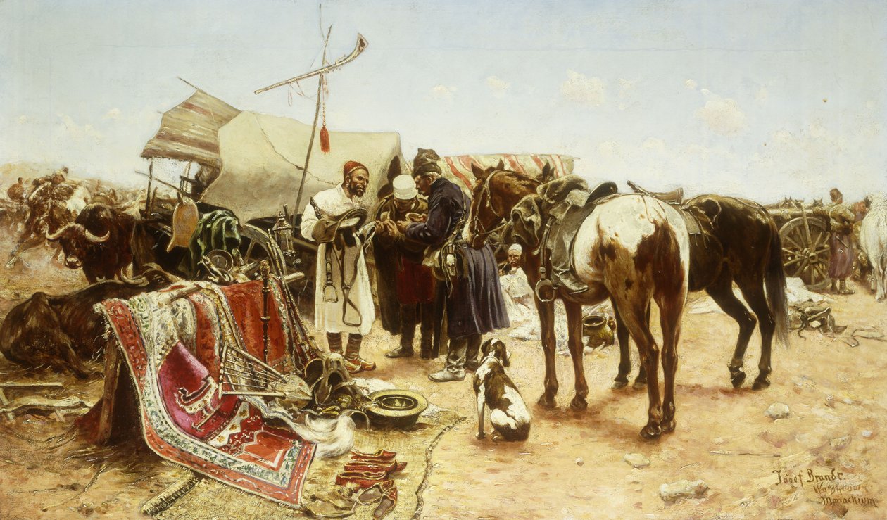 Targ Orientalny, autorstwa Jozef Brandt