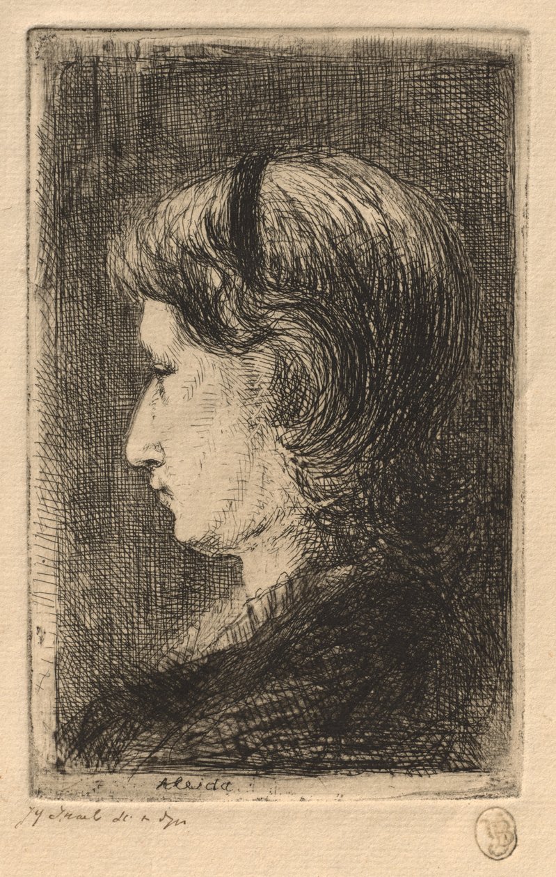 Portret pani izraelski autorstwa Jozef Israëls