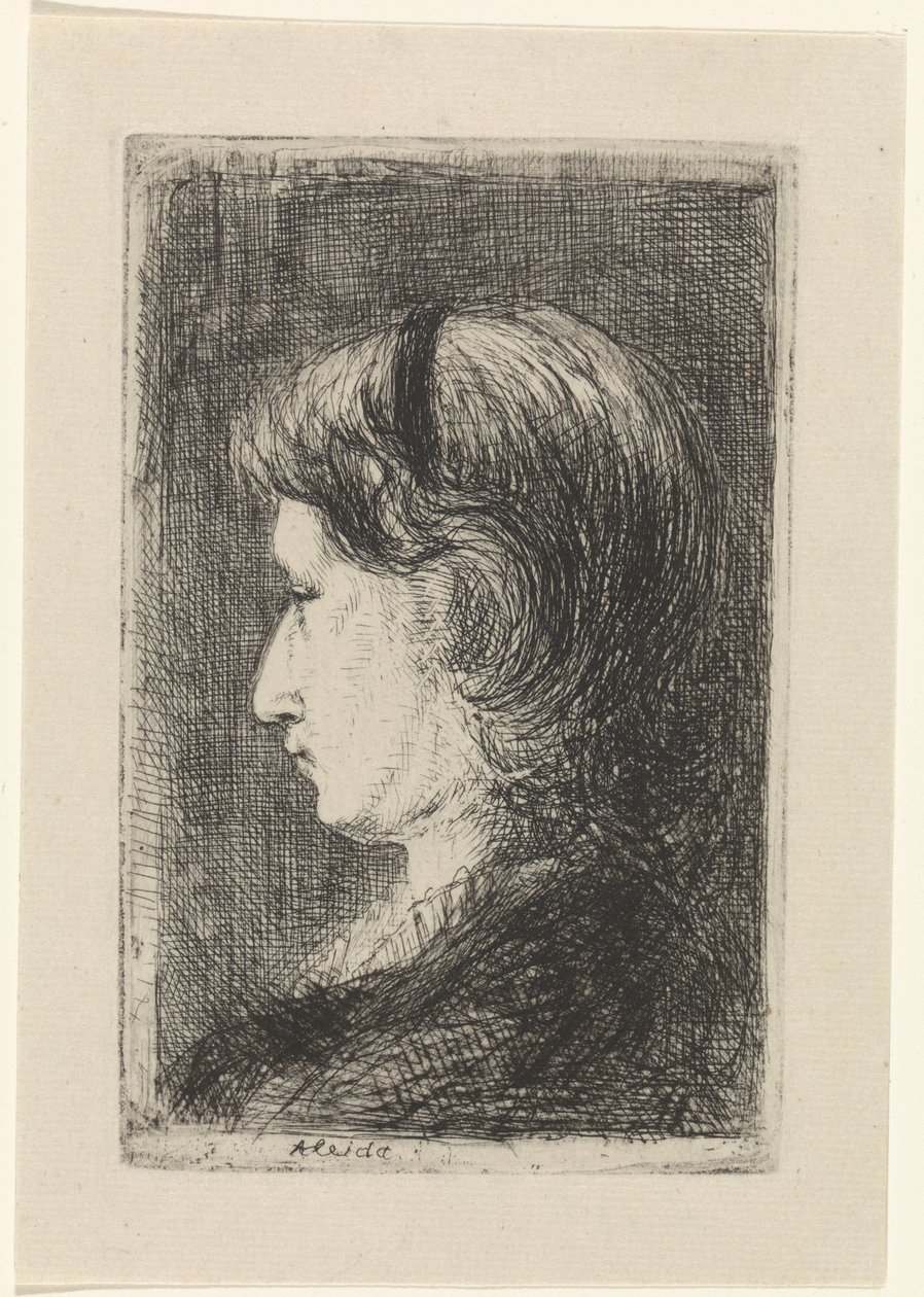 Portret owcy Aleidy autorstwa Jozef Israëls