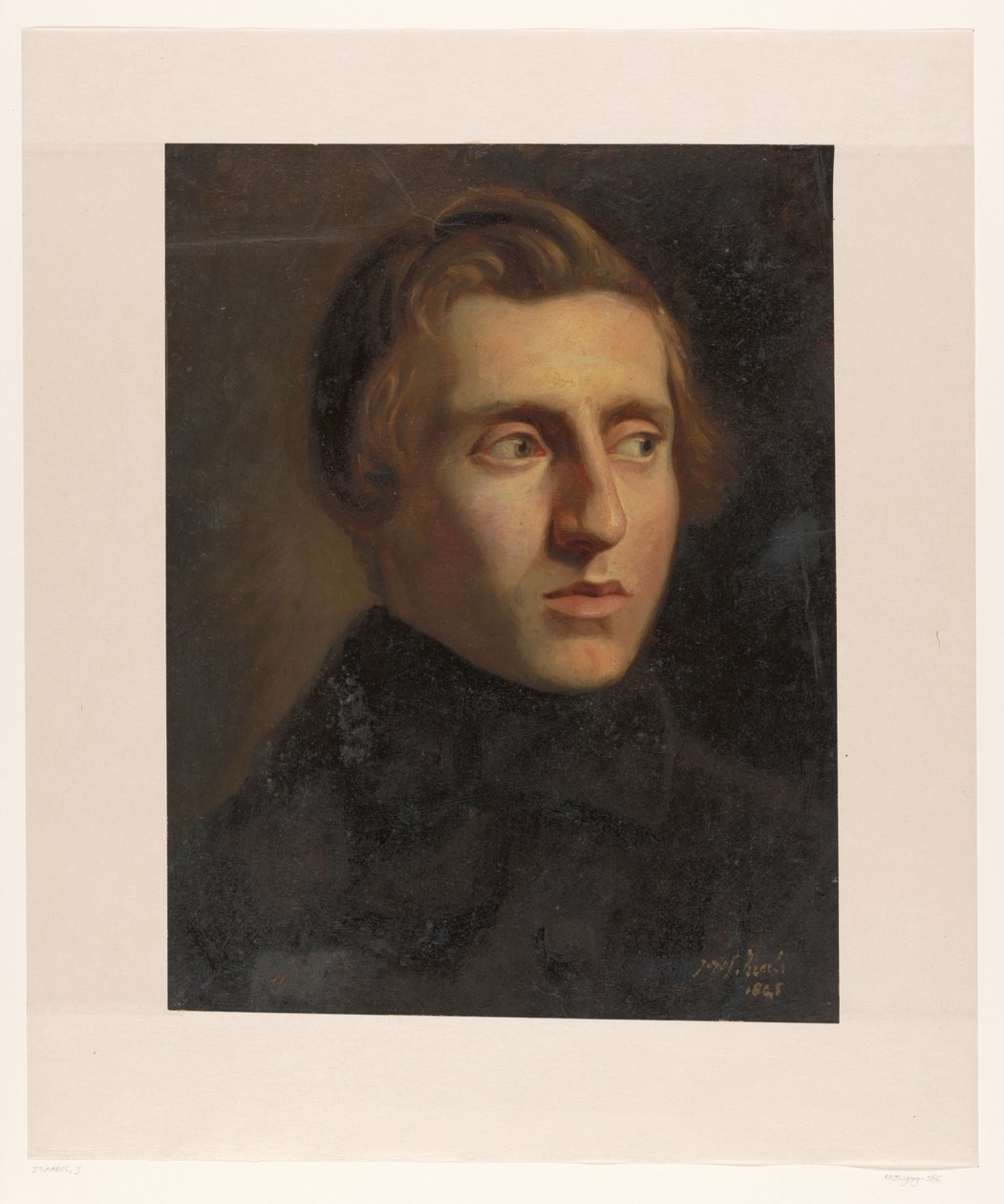 Portret młodego mężczyzny autorstwa Jozef Israëls