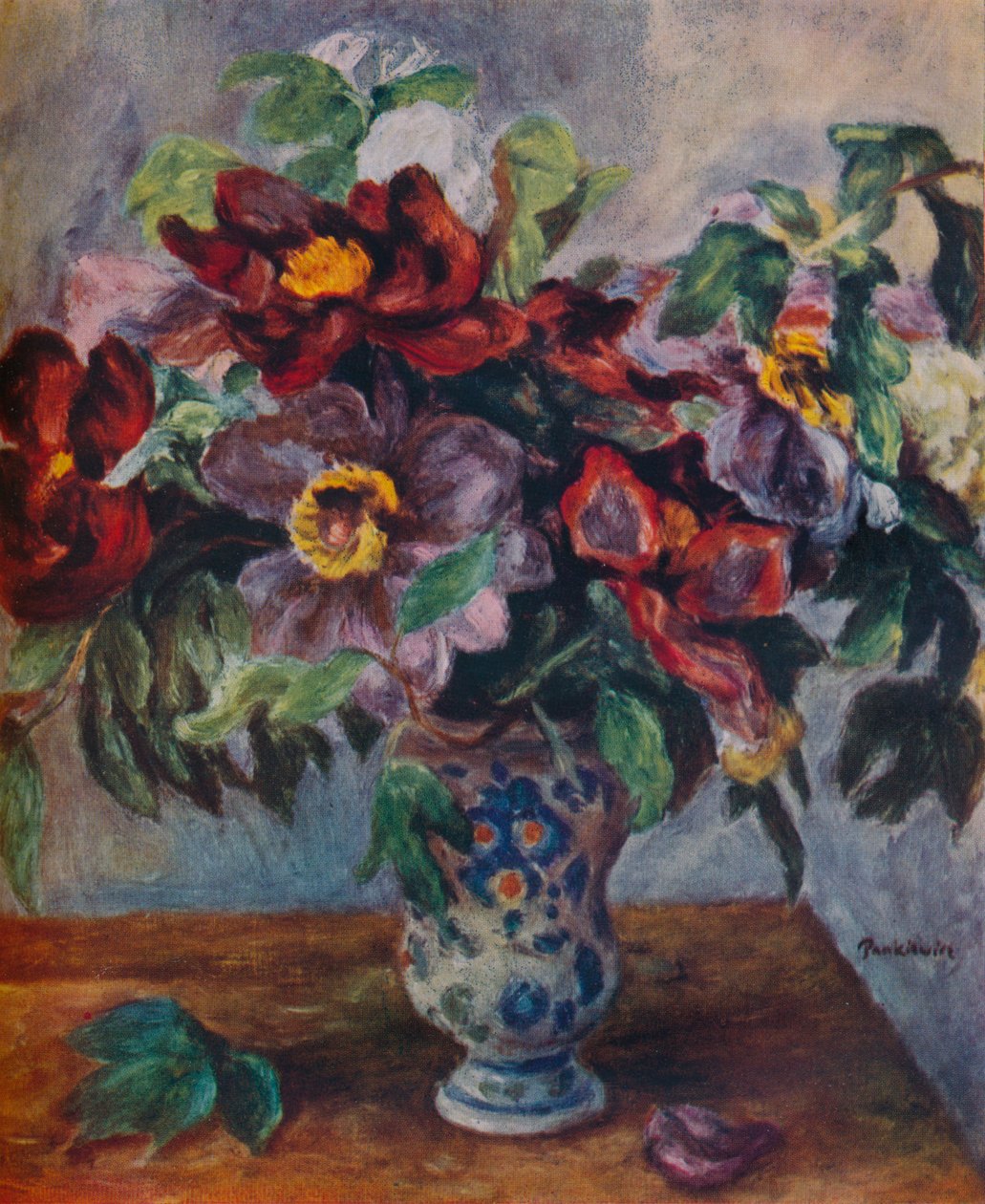 Kwiaty, lata 20., 1943. autorstwa Jozef Pankiewicz