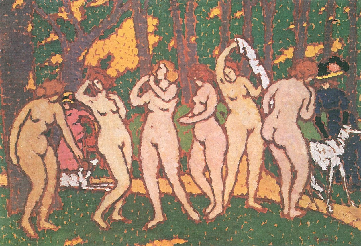 Park z Aktami autorstwa József Rippl Rónai