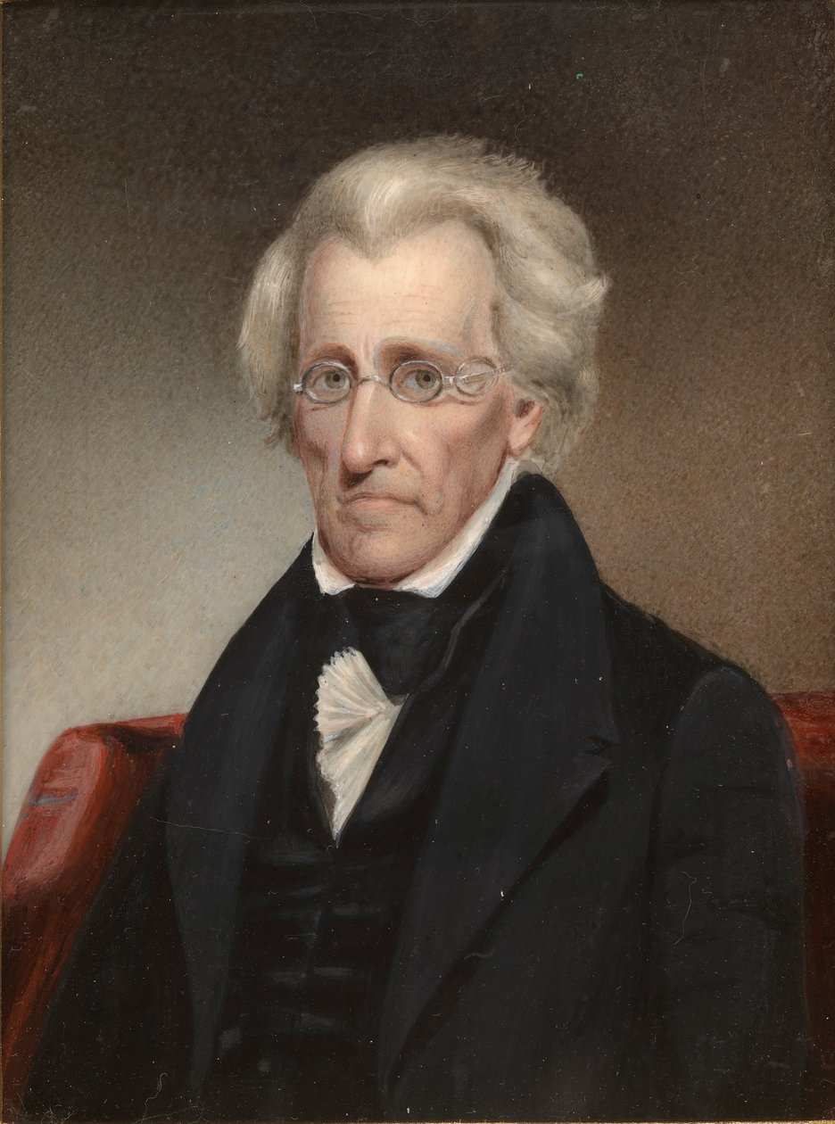 Portret Andrew Jacksona (1767-1845) autorstwa Jr. James Tooley