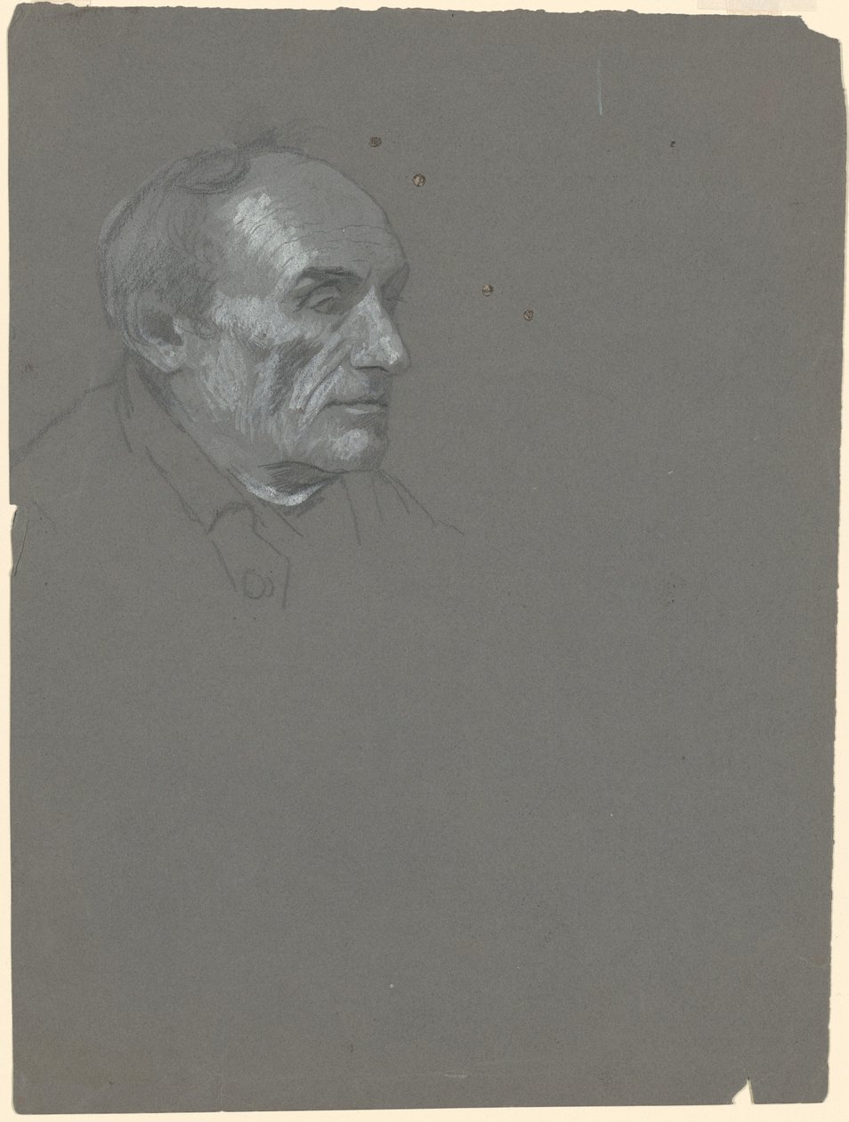 Głowa mężczyzny autorstwa Jr. Enoch Wood Perry