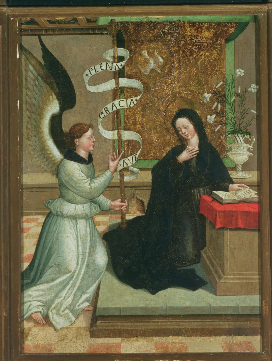 Zwiastowanie (panel) autorstwa Juan de Borgoña
