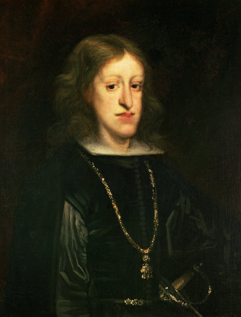 Чарльз II (1661-1700) Испанийн поли autorstwa Juan Carreño de Miranda
