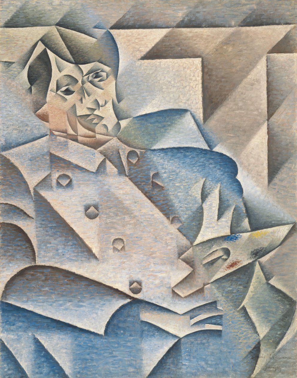 Portret Pabla Picassa autorstwa Juan Gris