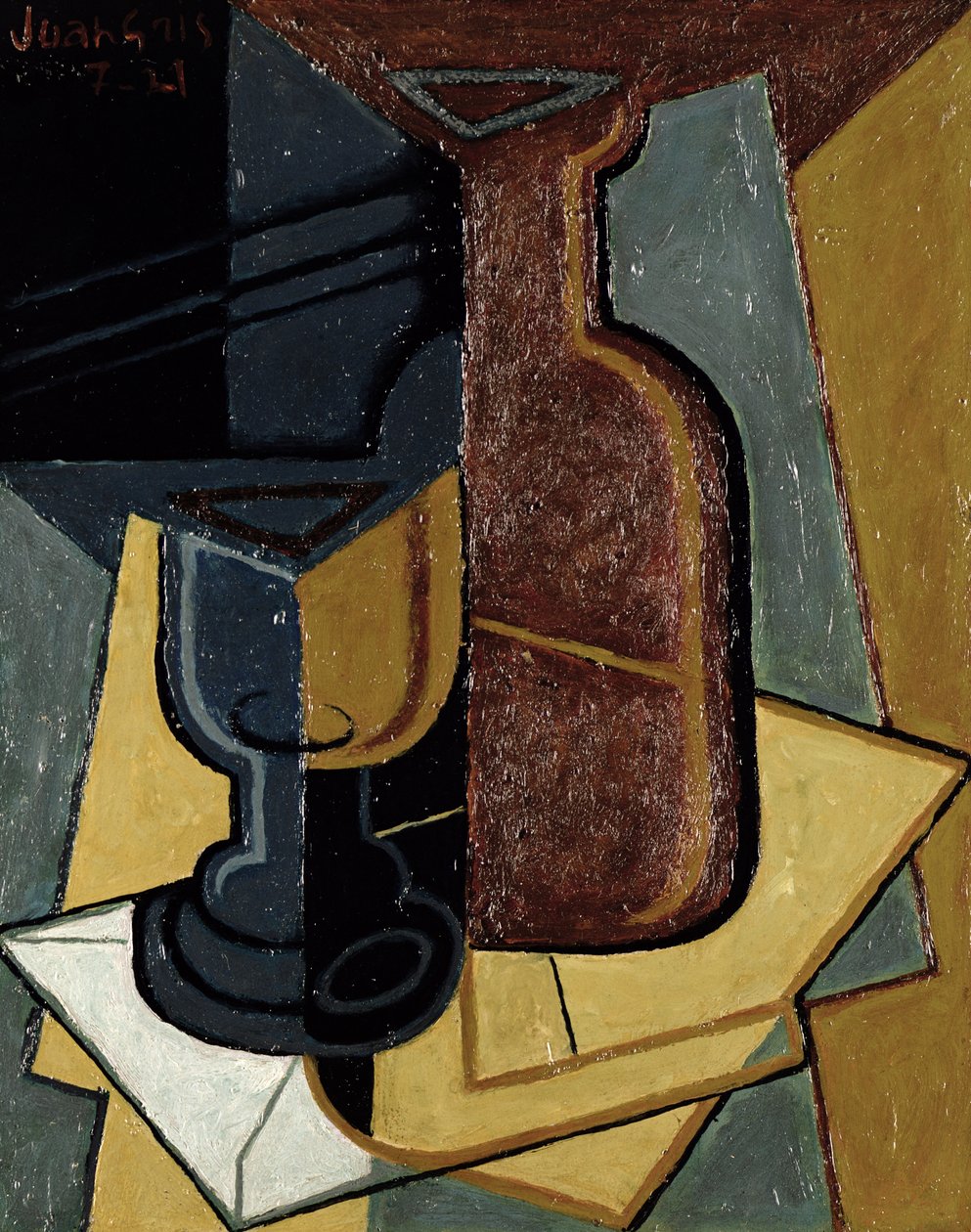 List, 1921 (panel) autorstwa Juan Gris