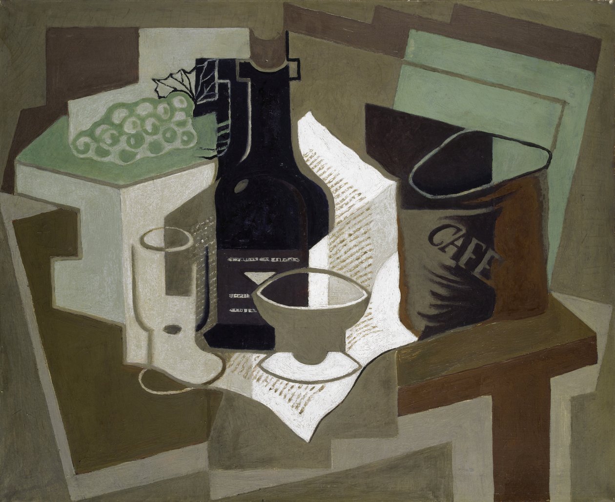 Worek Kawy, 1920 autorstwa Juan Gris