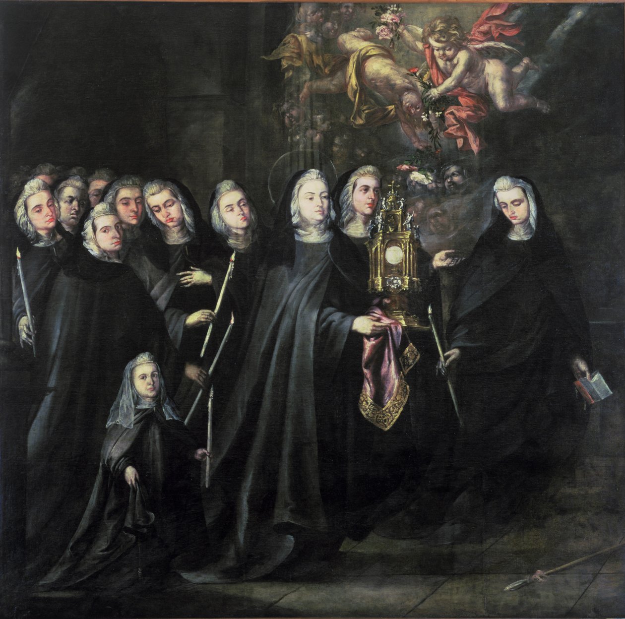 Procesja św. Klary z Eucharystią autorstwa Juan de Valdes Leal