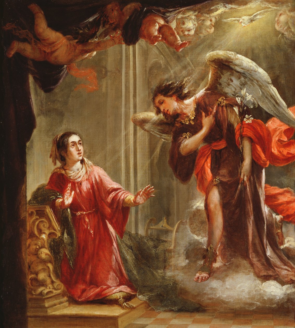 Zwiastowanie autorstwa Juan de Valdes Leal