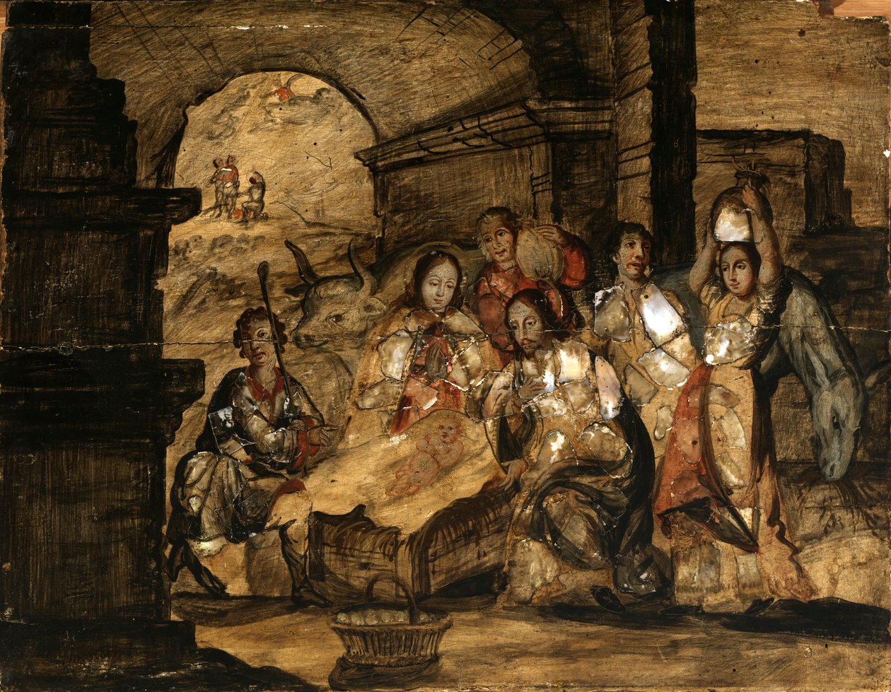 Narodzenia, 1662. autorstwa Juan González