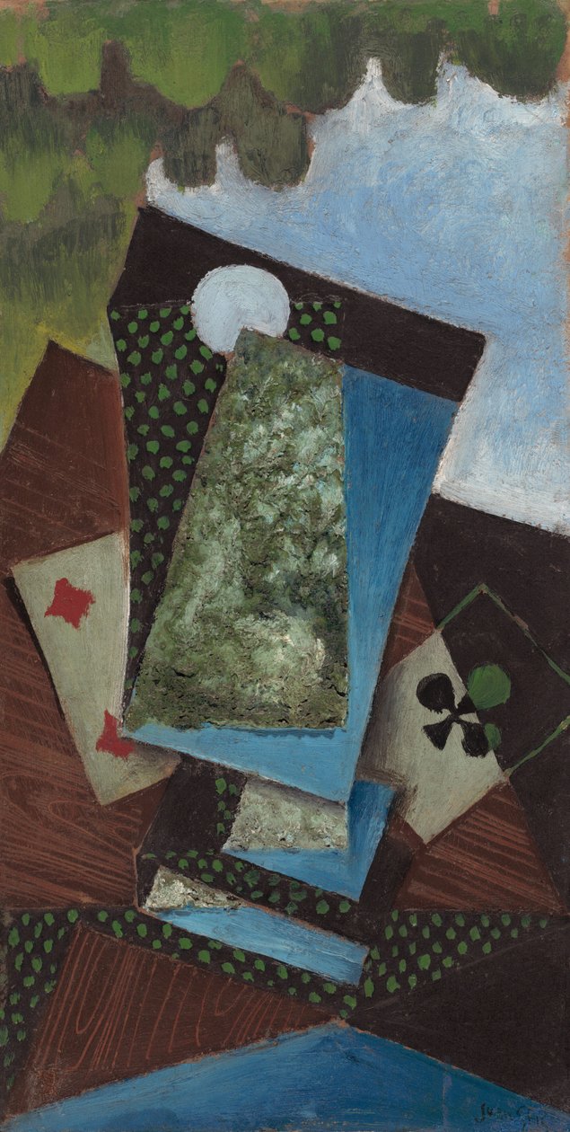 As trefl i czwórka karo autorstwa Juan Gris
