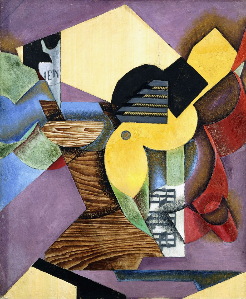 Gitara, 1913 autorstwa Juan Gris
