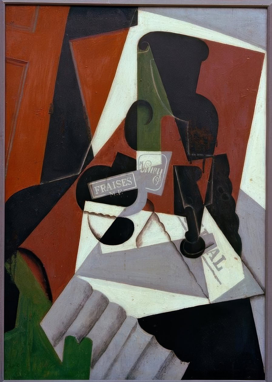 Dżem truskawkowy autorstwa Juan Gris
