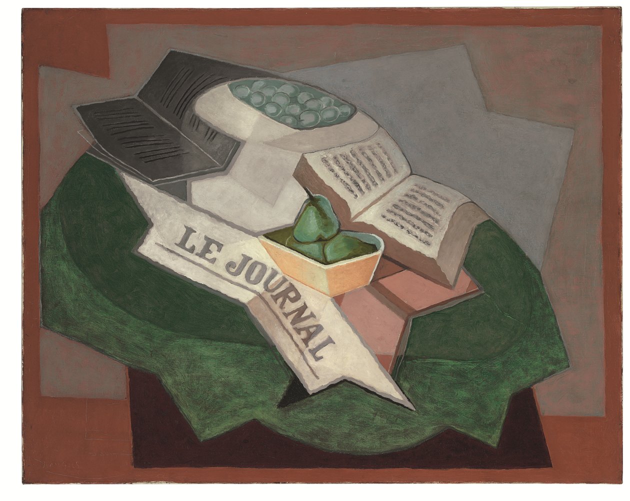 Zielony dywan autorstwa Juan Gris