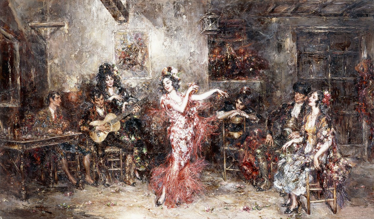 Taniec flamenco autorstwa Juan Pablo Salinas Tervel