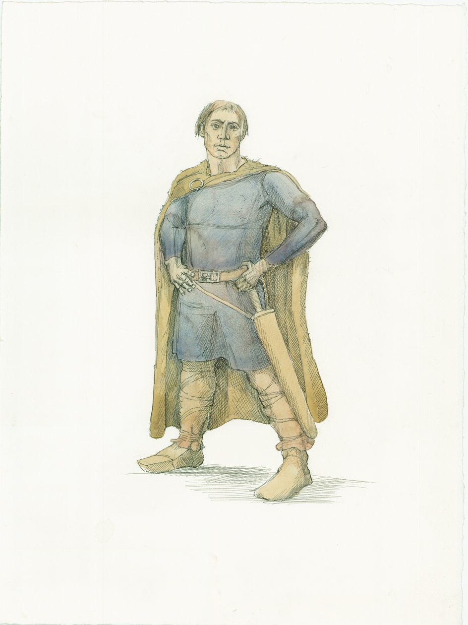 Król Harold, ok. 1066 2015 r. autorstwa Judith Dobie
