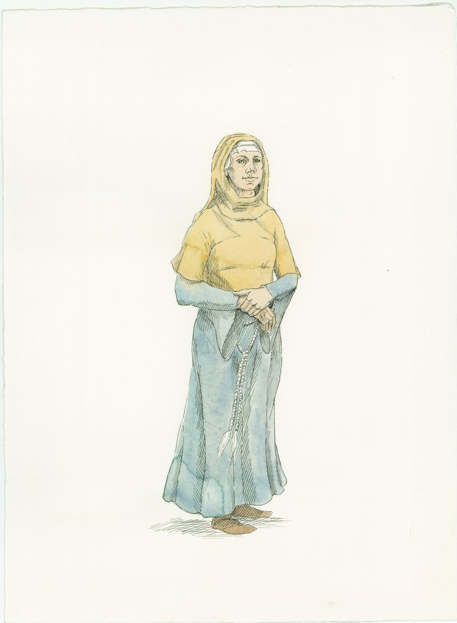 Matylda z Flandrii, ok. 1066 2015 r. autorstwa Judith Dobie